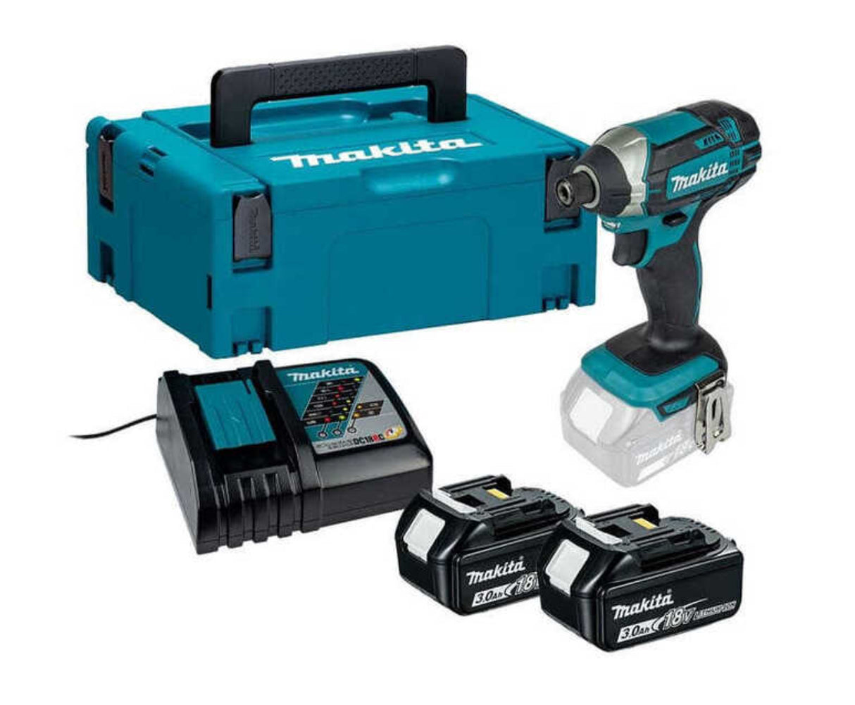 Avvitatore a percussione 18V LXT 165 Nm (2x3,0 Ah) in MAKPAC - MAKITA DTD152RFJ