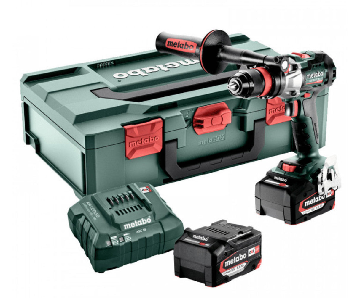 Trapano a percussione 18V Li-Power (2x5,2 Ah) SB 18 LTX BL Q I in metabox - METABO 602361650