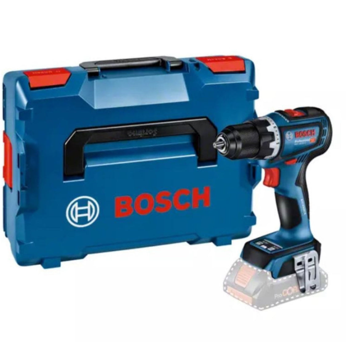 Trapano avvitatore 18V GSR 18V-90 C (Solo) in scatola L-BOXX - BOSCH 06019K6002