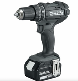 Trapano a percussione 18 V LXT Black Edition (3x3,0 Ah) in Makpac - MAKITA DHP482F3JB