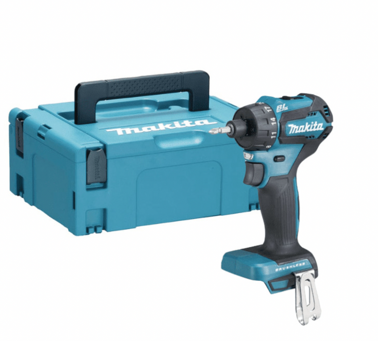 Trapano avvitatore 18V LXT 1/4" (Solo) in valigetta Makpac - Makita DDF083ZJ