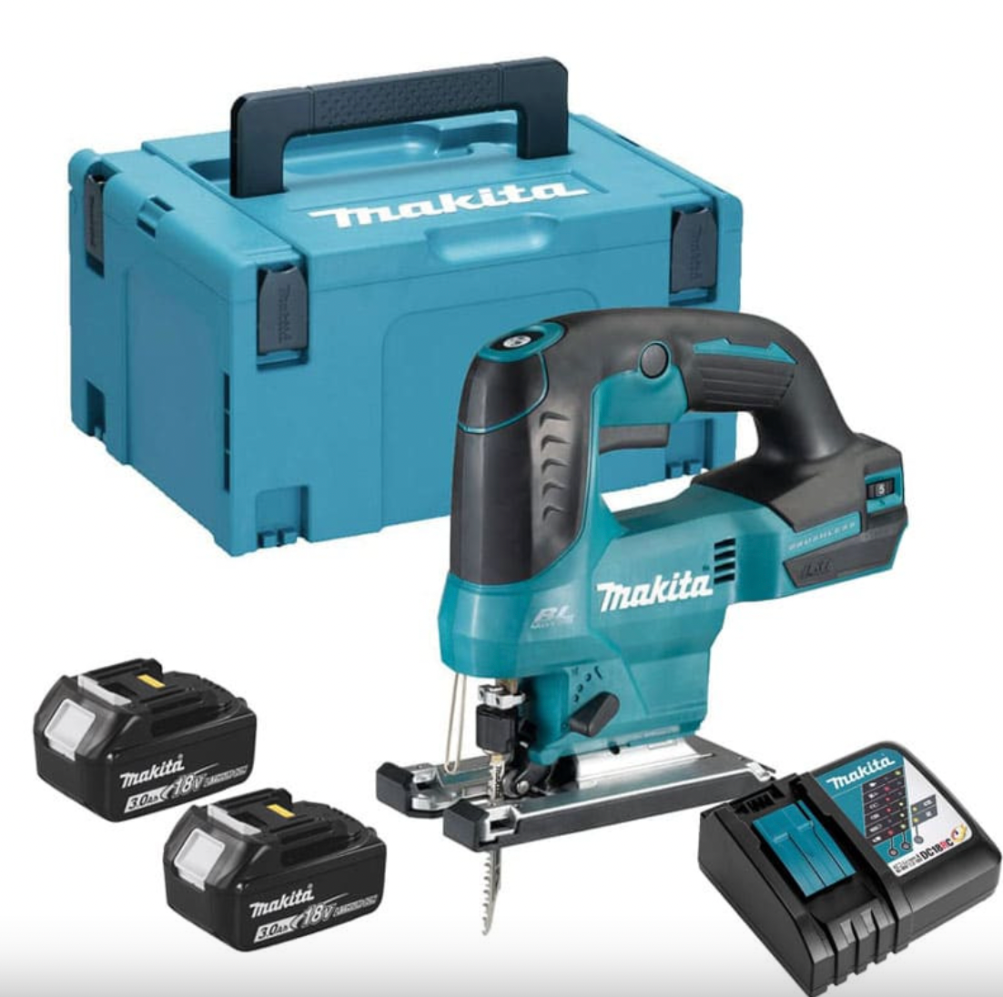 Seghetto alternativo 18V LXT (2x3,0 Ah) in MAKPAC - MAKITA DJV184RFJ