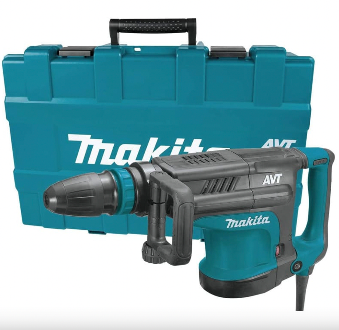 Scalpello SDS-Max 1510W 18,6 Joule - MAKITA HM1213C+GUANTI IN OMAGGIO GRIPPAZ