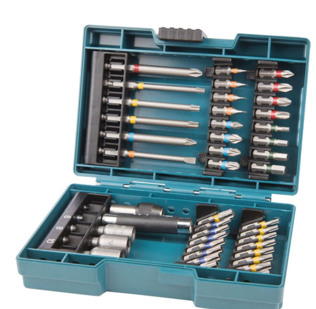 Set di punte per avvitatore a percussione (43 pezzi) - MAKITA B-55697