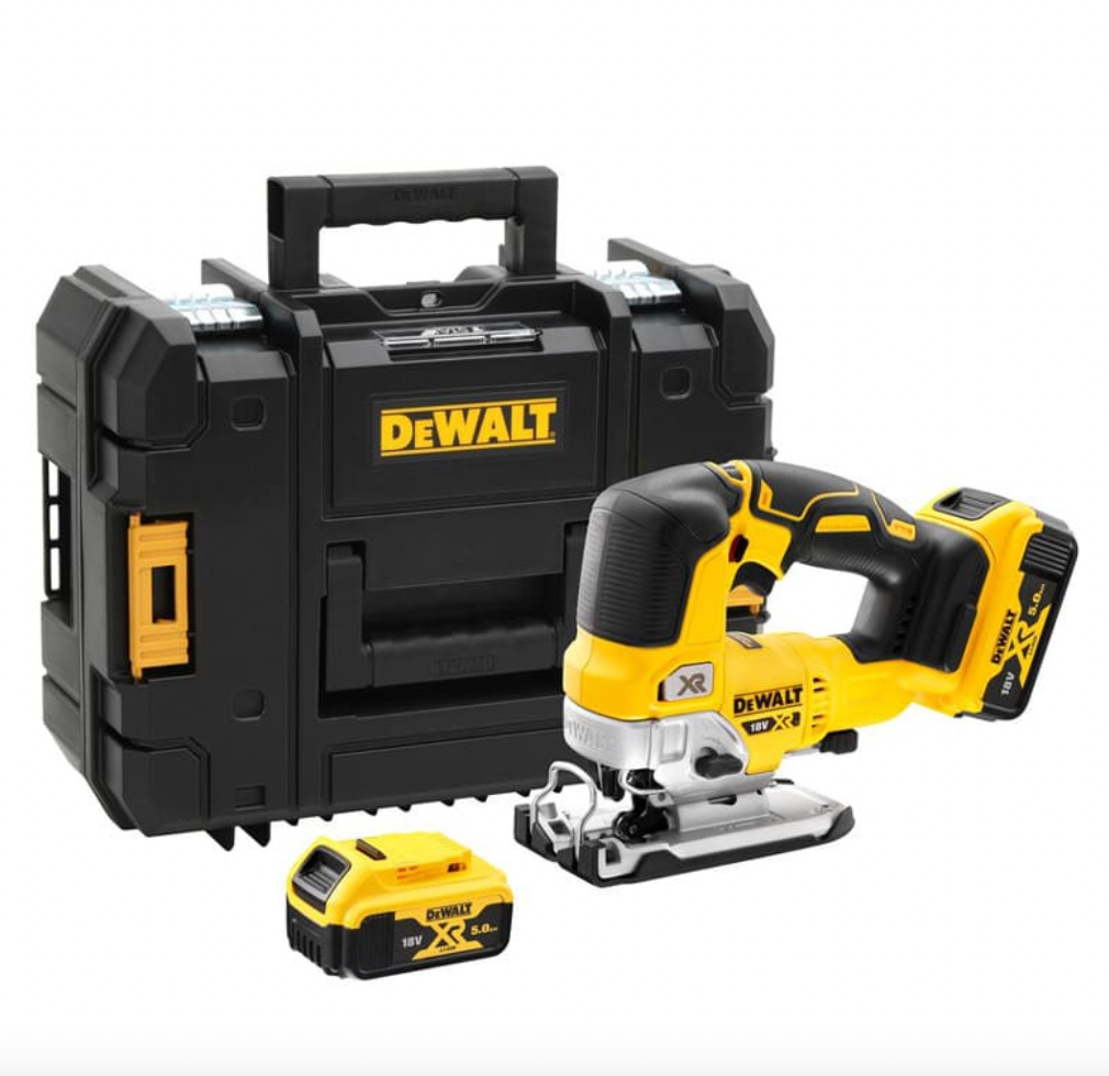 Seghetto alternativo 18V XR BL (2x5,0 Ah) in scatola TSTAK - DEWALT DCS334P2