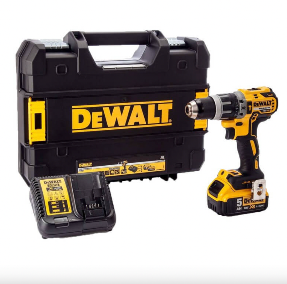 Trapano a percussione XR 18V (1x5,0Ah) in TSTAK - DEWALT DCD796P1