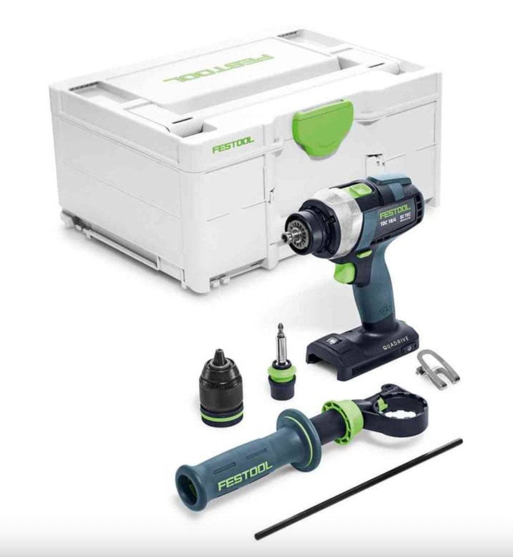 Trapano avvitatore Quadrive 18V (solo prodotto) TDC 18/4 I-Basic - FESTOOL 575601