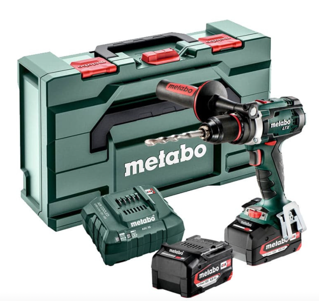 Trapano 18V Li-Power (2x4,0 Ah) BS 18 LTX IMPULS in metabox - METABO 602191500