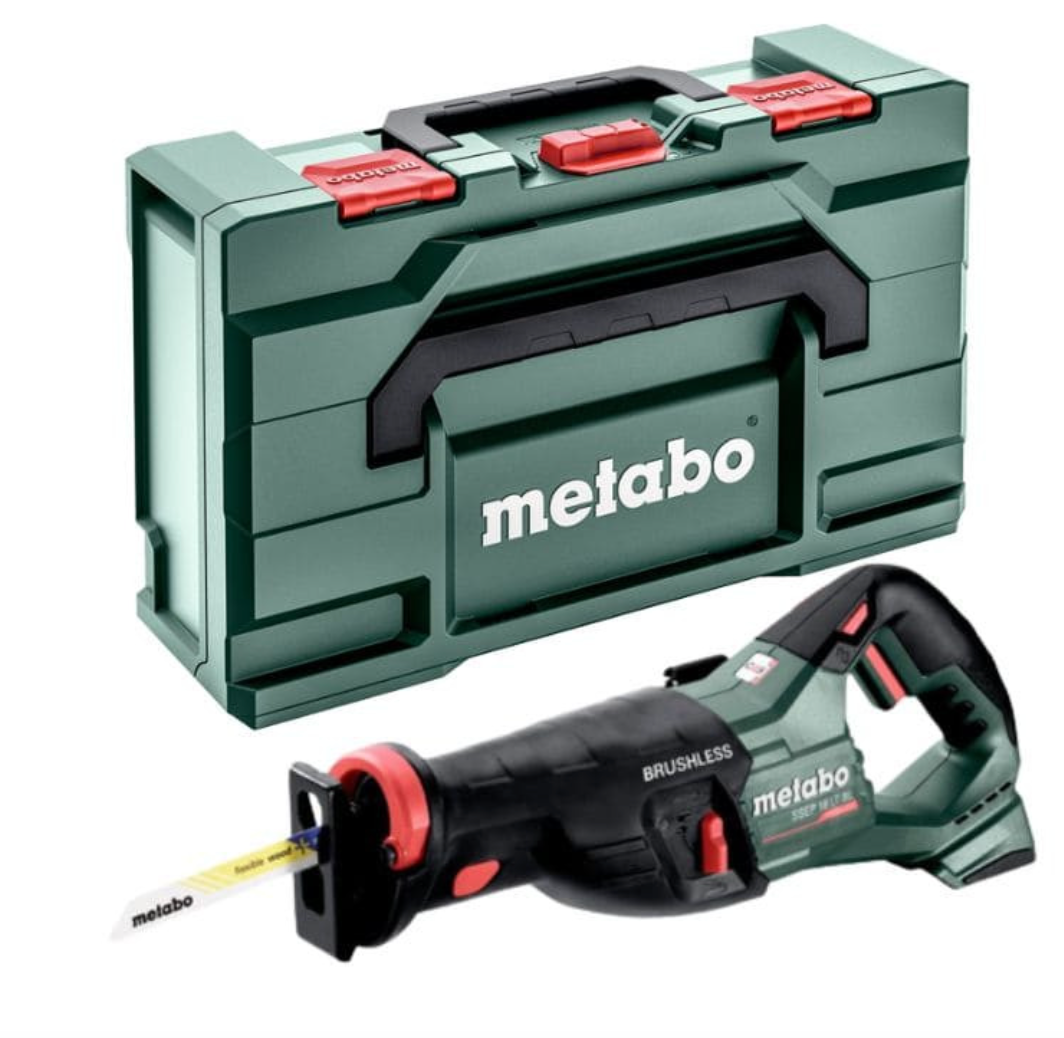 Sega universale 18 V (Solo) SSEP 18 V LT BL in scatola Metabox 165 L - METABO 601617840